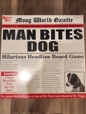 New Man Bites Dog Deluxe Edition Game